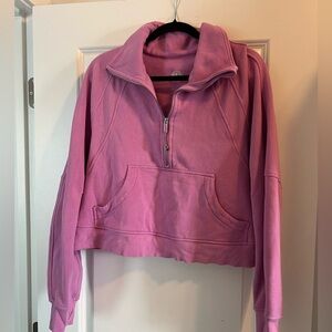 Lululemon Scuba Oversized Funnel-Neck Half Zip